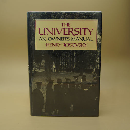 The University: An Owner's Manual