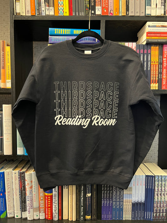 ThirdSpace Reading Room Crewneck Sweatshirt (Black)