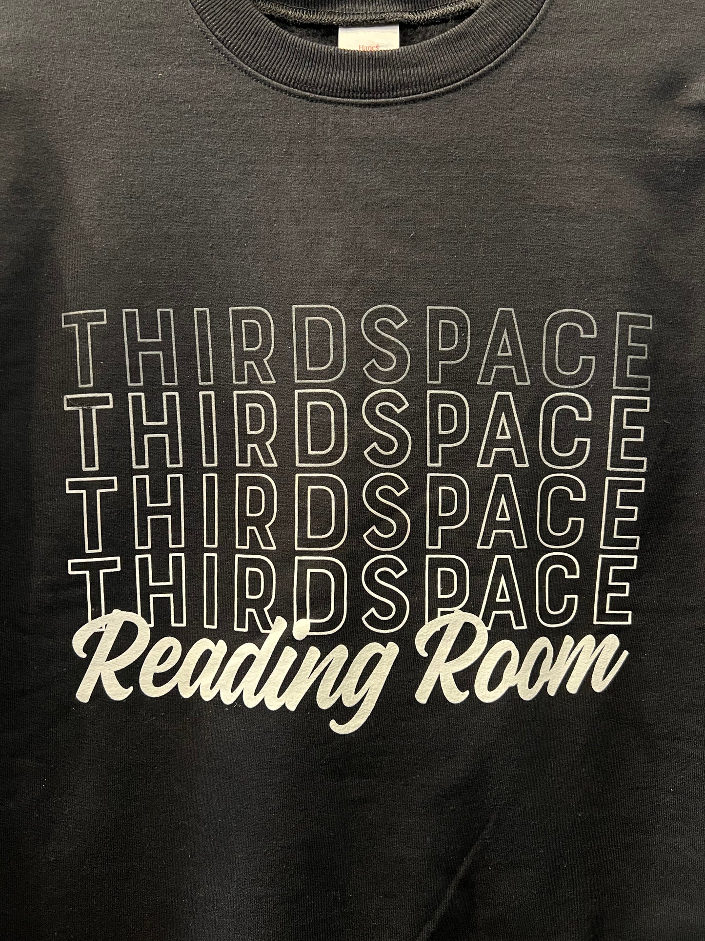 ThirdSpace Reading Room Crewneck Sweatshirt (Black)